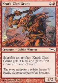 Soldado raso del clan Krark / Krark-Clan Grunt